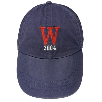 W 2004 Larry Craig WH Advance Slideback Hat Blue OS Adjustable Embroidered Anvil