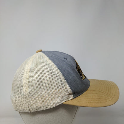 The Hub Snapback Mesh Back Trucker Hat Multi M/L Embroidered Richardson