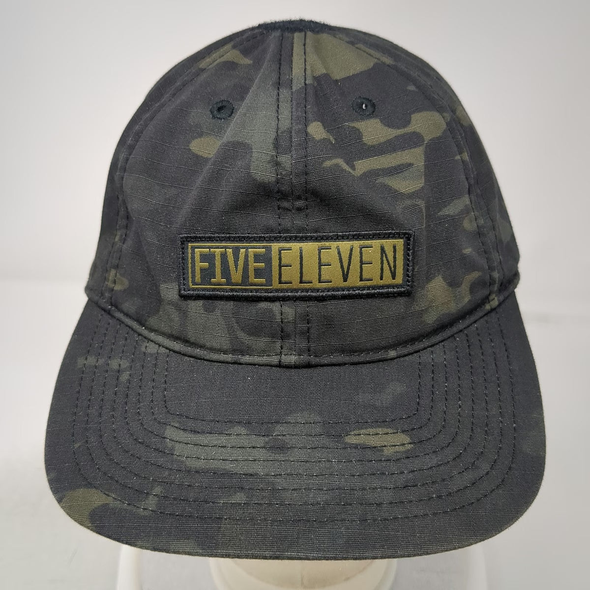 5.11 Tactical Baseball Cap Black One Size MultiCam Camo Strapback Logo Patch Hat