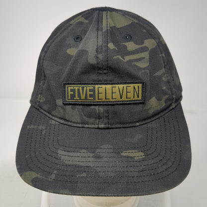 5.11 Tactical Baseball Cap Black One Size MultiCam Camo Strapback Logo Patch Hat