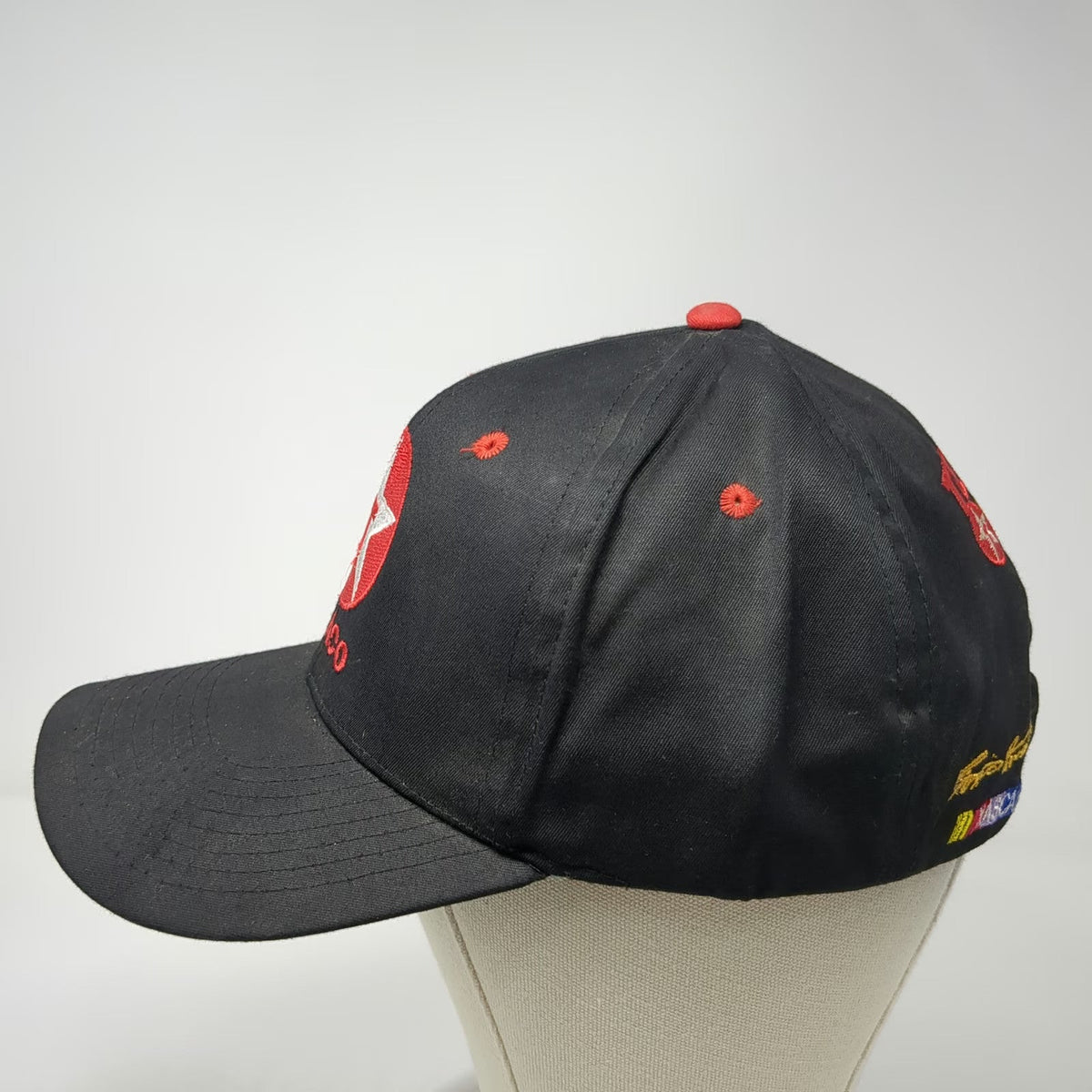 Checkered Flag Sports Snapback Black Hat One Size NASCAR Texaco Havoline Racing
