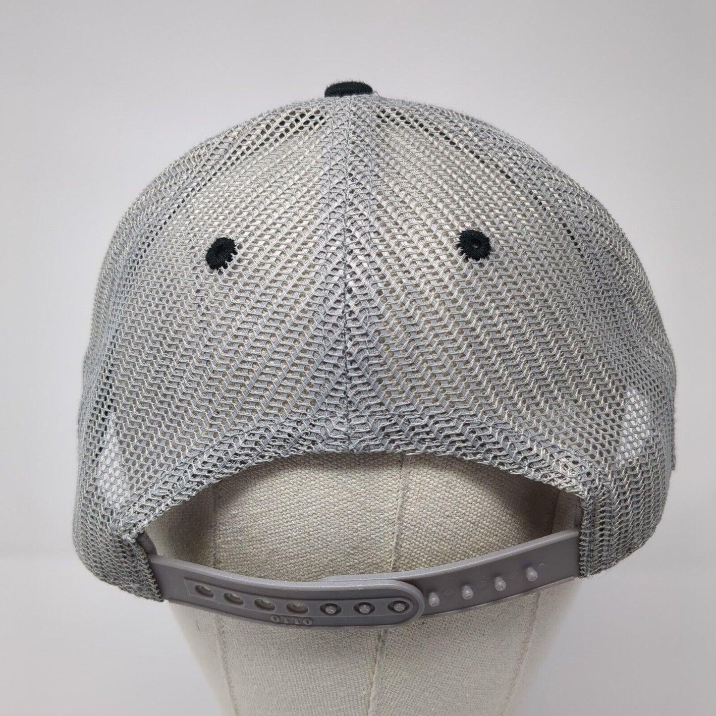 Harvest Of Hope Snapback Trucker Hat Black One Size Mesh Back Otto