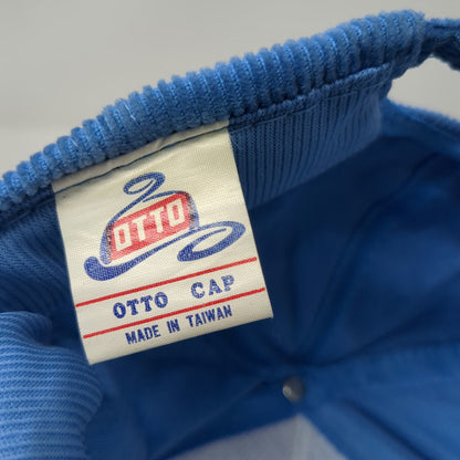 Otto 5 Panel Blue One Size Corduroy Wheat Growers Endicott Snapback Rope Hat