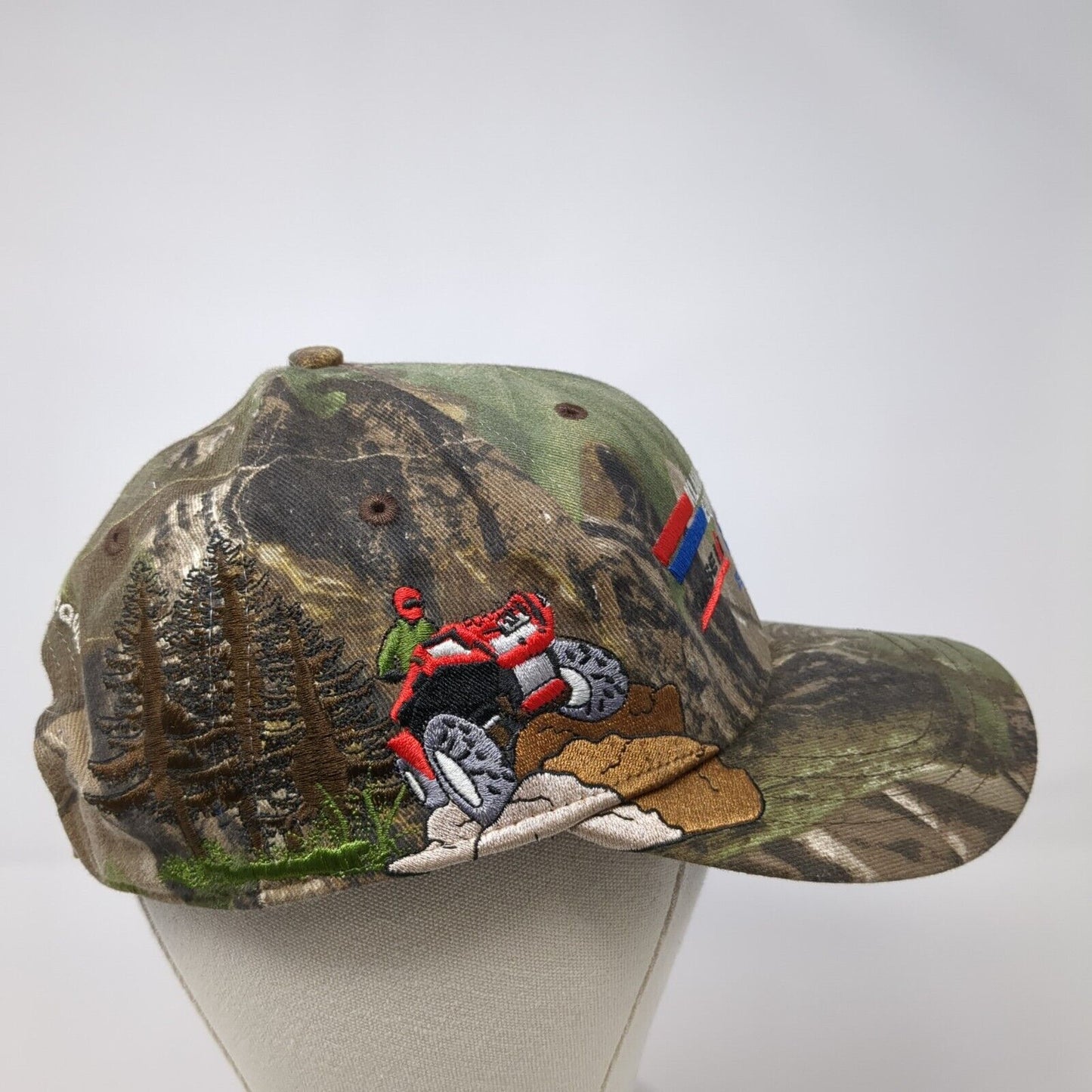 Klamath Basin Equipment Case III Polaris Newholland Strapback Hat Camo One Size