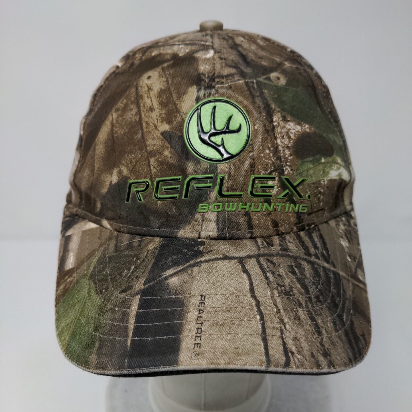 Reflex Bowhunting Strapback Hat Camouflage OSFA Adjustable Realtree