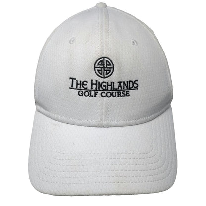 Callaway Baseball Cap White One Size The Highlands Golf Course Strapback Hat