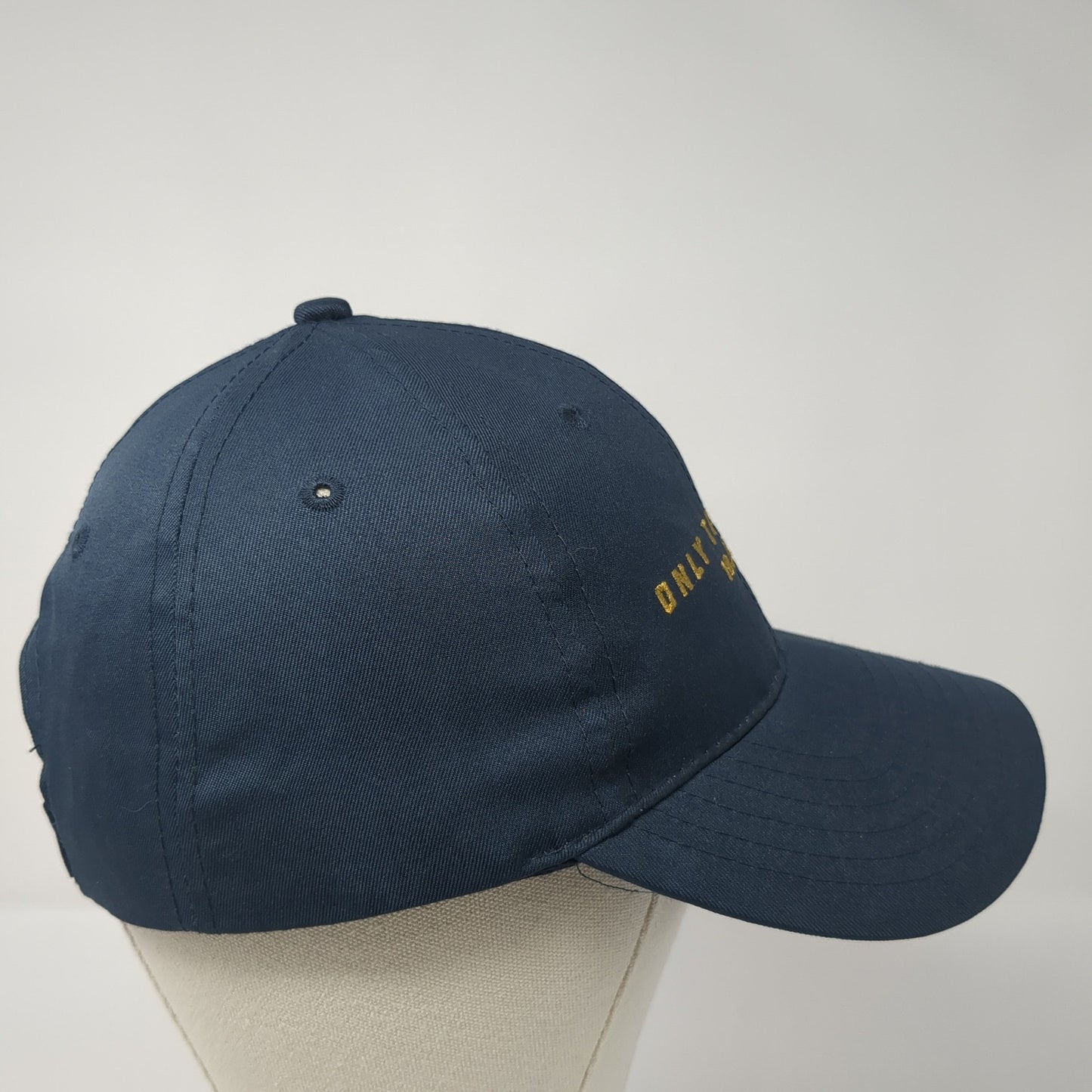Only The Brave 10.20.17 Strapback Hat Blue One Size Adjustable Apollo