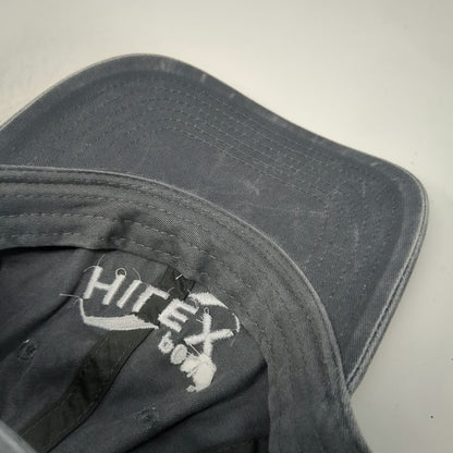Port Authority Baseball Cap Gray One Size Hilex Poly Novolex Embroidered Hat
