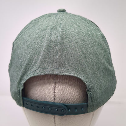 Pukka Jug Mountain Ranch 5 Panel Green Hat One Size Snapback Perforated Mesh