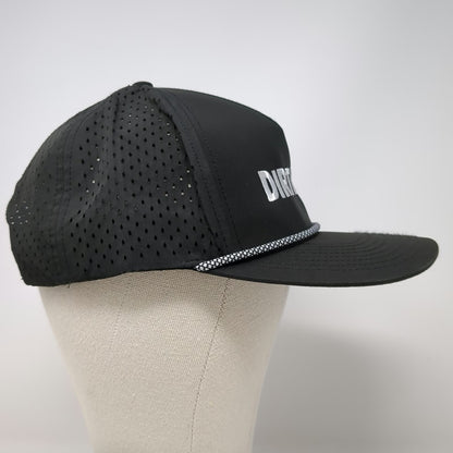 Zapped Dirt Dogs Podcast Mesh Trucker Hat Black One Size Rope Snapback Logo