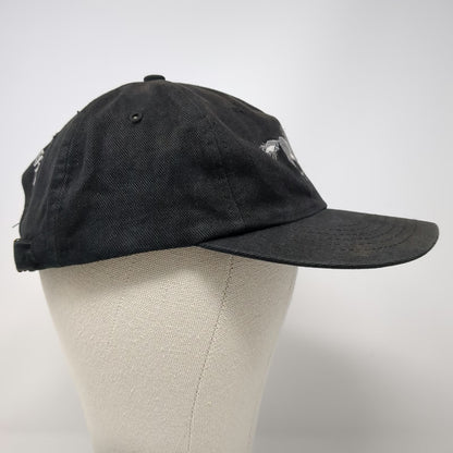 Baseball Cap Black One Size Fits Most Horse Zimecterin Embroidered Hat