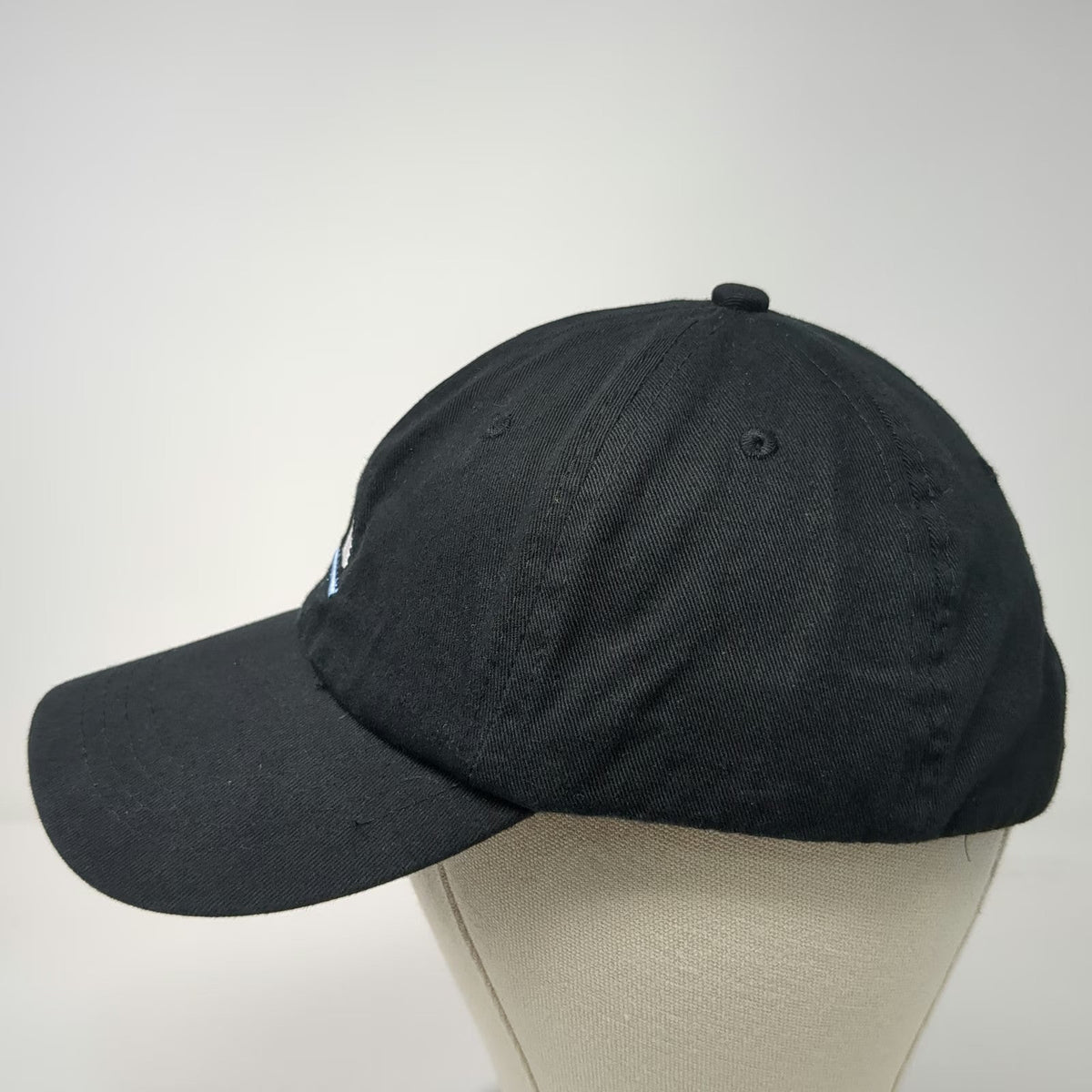 Sand Cloud Baseball Cap Black One Size Shark Fin Adjustable Slideback Hat