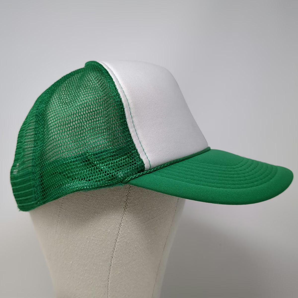 OTTO Trucker Hat Green One Size 10 Barrel Brewing Co Mesh Foam Rope Graphic