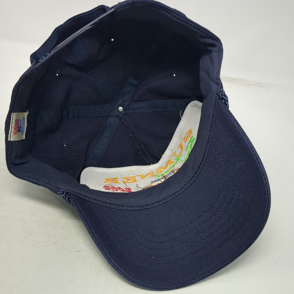 KC 5 Panel Blue One Size Sumner Car Show 2002 Rope Snapback Hot Rod Hat Vintage