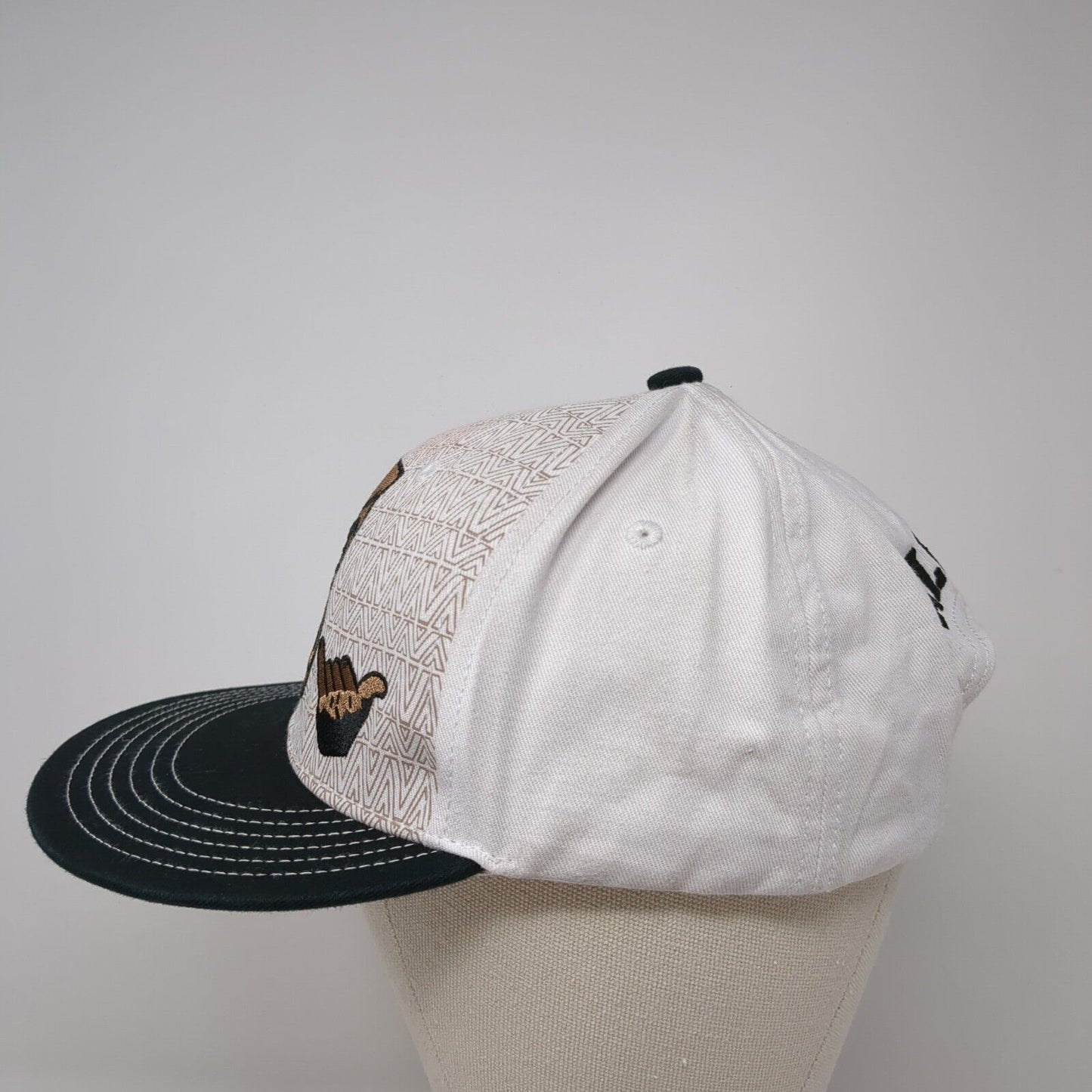 Aloha Snapback Hat Multicolor One Size Adjustable Embroidered 6 Panel Cotton