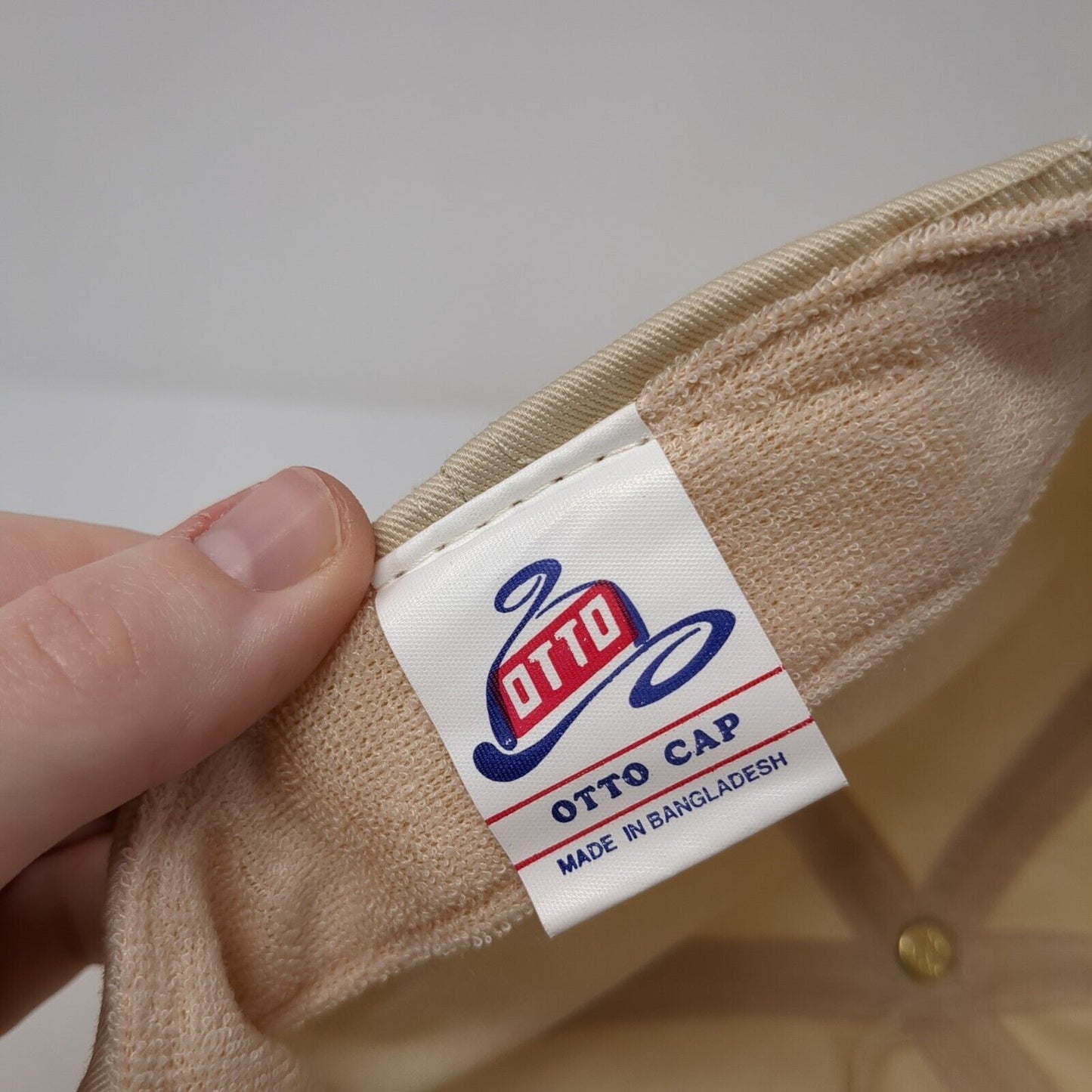 Trebar Truck Trade Show 1999 Strapback Hat Tan One Size Adjustable Rope Otto