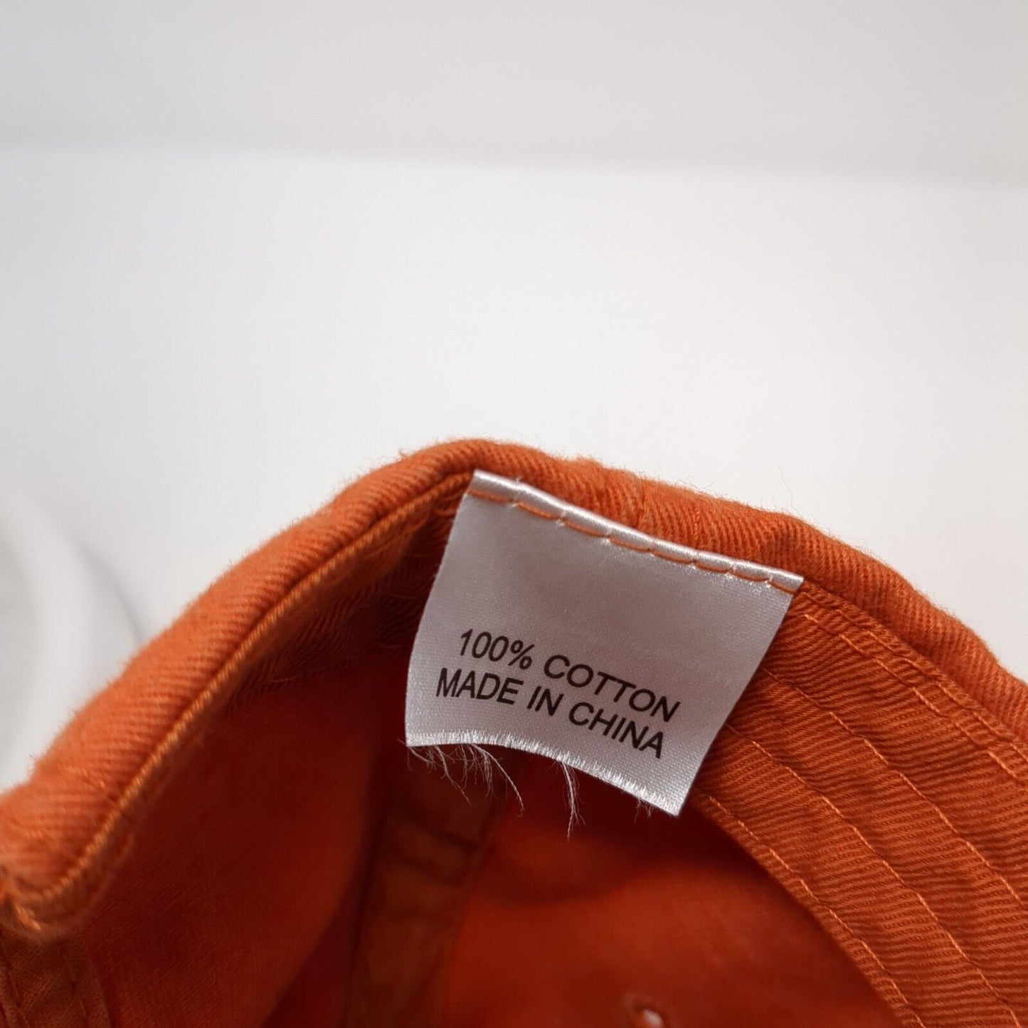 Rock-N-Roll Outlaw Whisky River Charlotte Strapback Hat Orange OS Adjustable