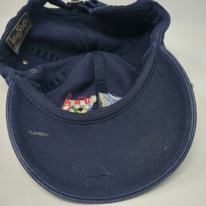 Head Shot Baseball Cap Blue One Size Qwest USA Olympic Logo Proud Partner Hat