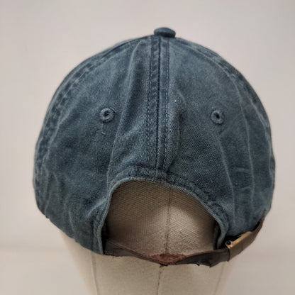 Simply Southern Slideback Hat Blue One Size Adjustable Embroidered Adams