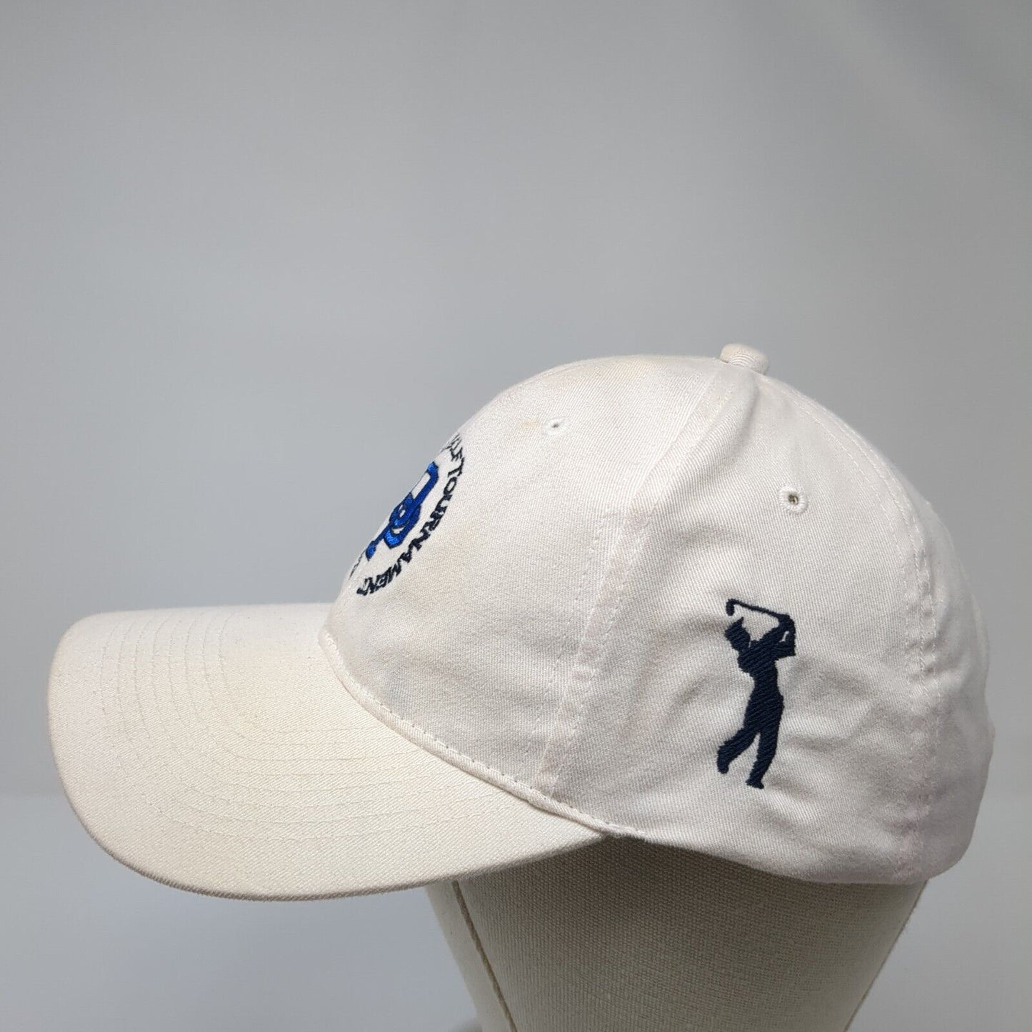 OP The Memorial Golf Tournament Slideback Hat White OS Adjustable 6 Panel Otto