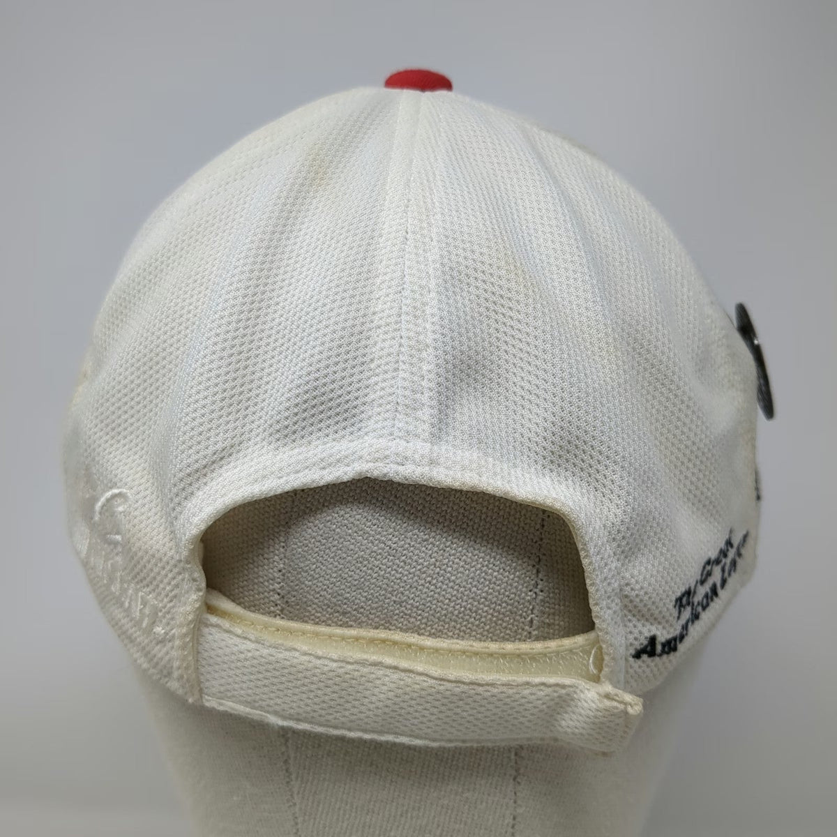 Chase Authentics Baseball Cap Red White NASCAR One Size Kasey Kahne Bud Hat