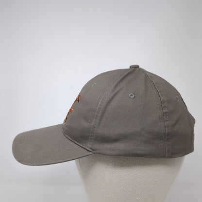NRA National Rifle Association Strapback Hat Brown OS Adjustable Embroidered
