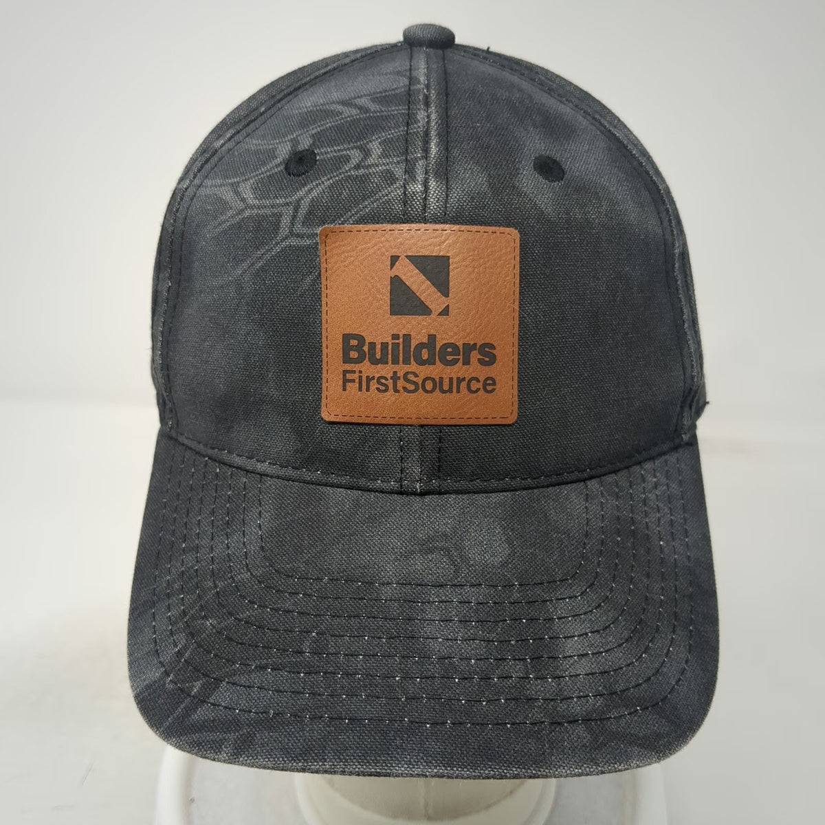 Port Authority Builders FirstSource Baseball Cap Black One Size Kryptek Camo Hat