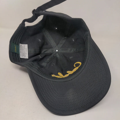 Cabela's Club Men's Slideback Hat Gray OSFM Embroidered Logo Adjustable