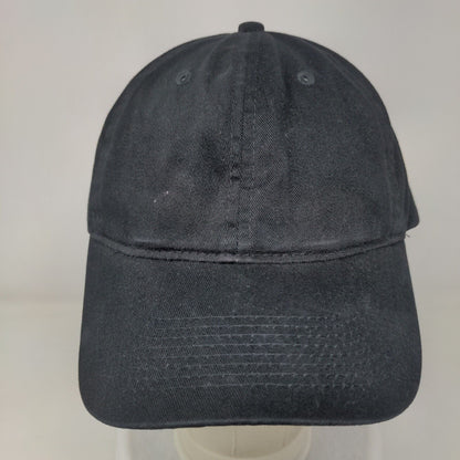 Otto Slideback Hat Black OSFM Adjustable Associated Students 6 Panel