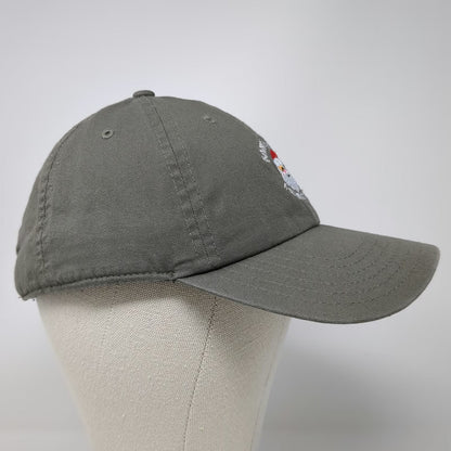 Elf Gray One Size Baseball Cap Santa OMG I Know Him Hat Slideback Embroidery