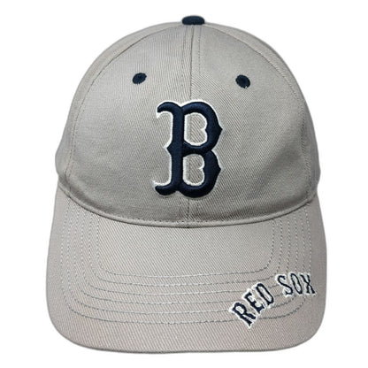 Boston Red Sox MLB Fan Favorite Baseball Cap Gray Blue White One Size Strapback