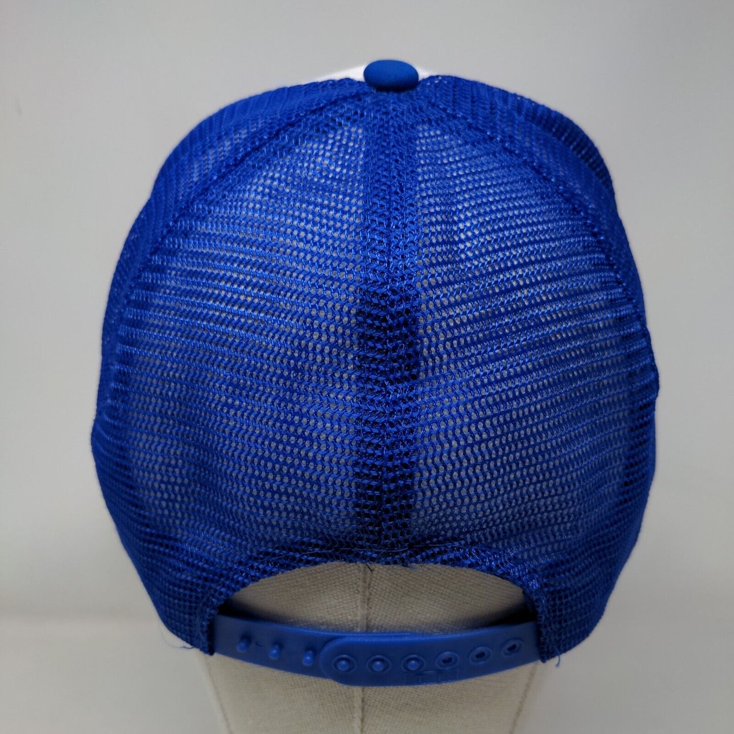 Knippelmier Chev The Heartbeat of America Mesh Back Rope Trucker Hat Blue OSFA