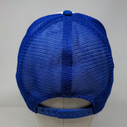 Knippelmier Chev The Heartbeat of America Mesh Back Rope Trucker Hat Blue OSFA