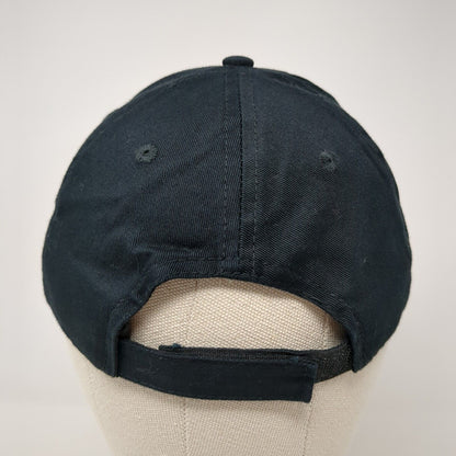PCRD Strapback Hat Black Youth One Size Adjustable Port & Company