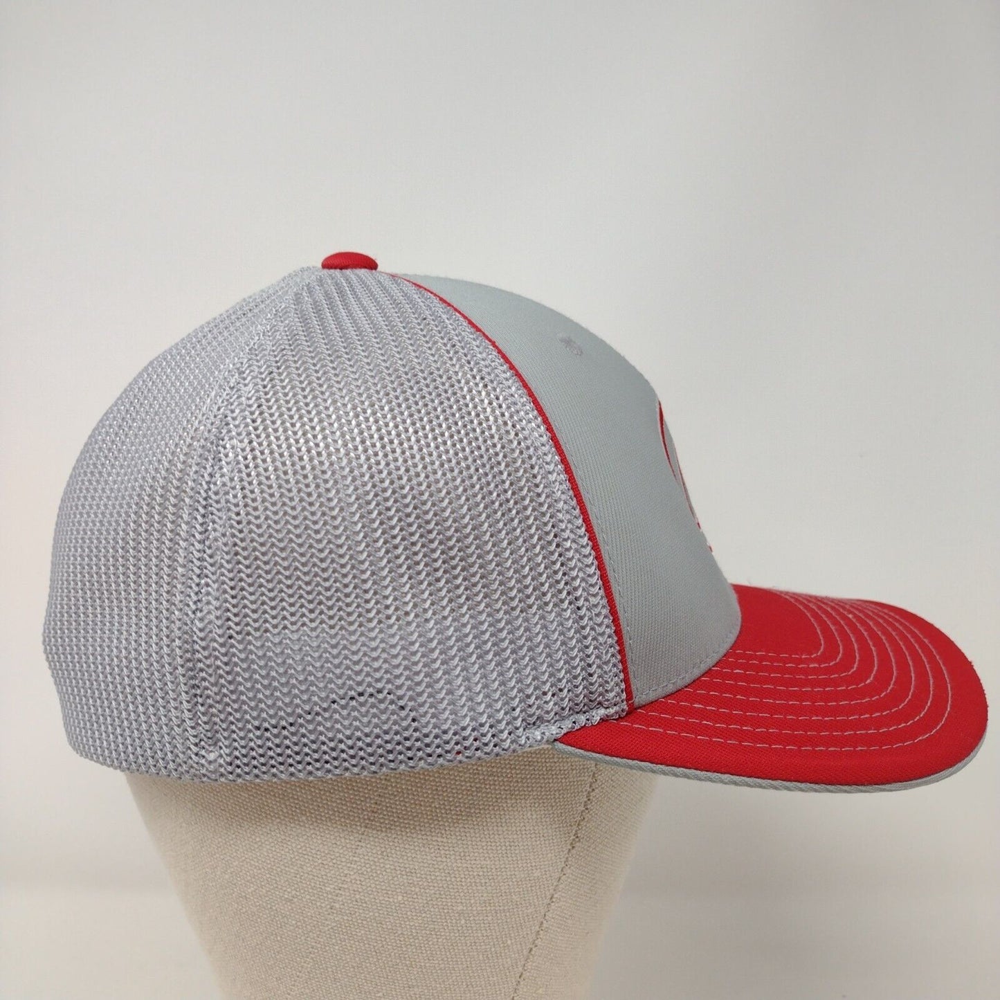OC Fitted Trucker Hat Multicolor L/XL Mesh Back Pro Model Pacific Headwear