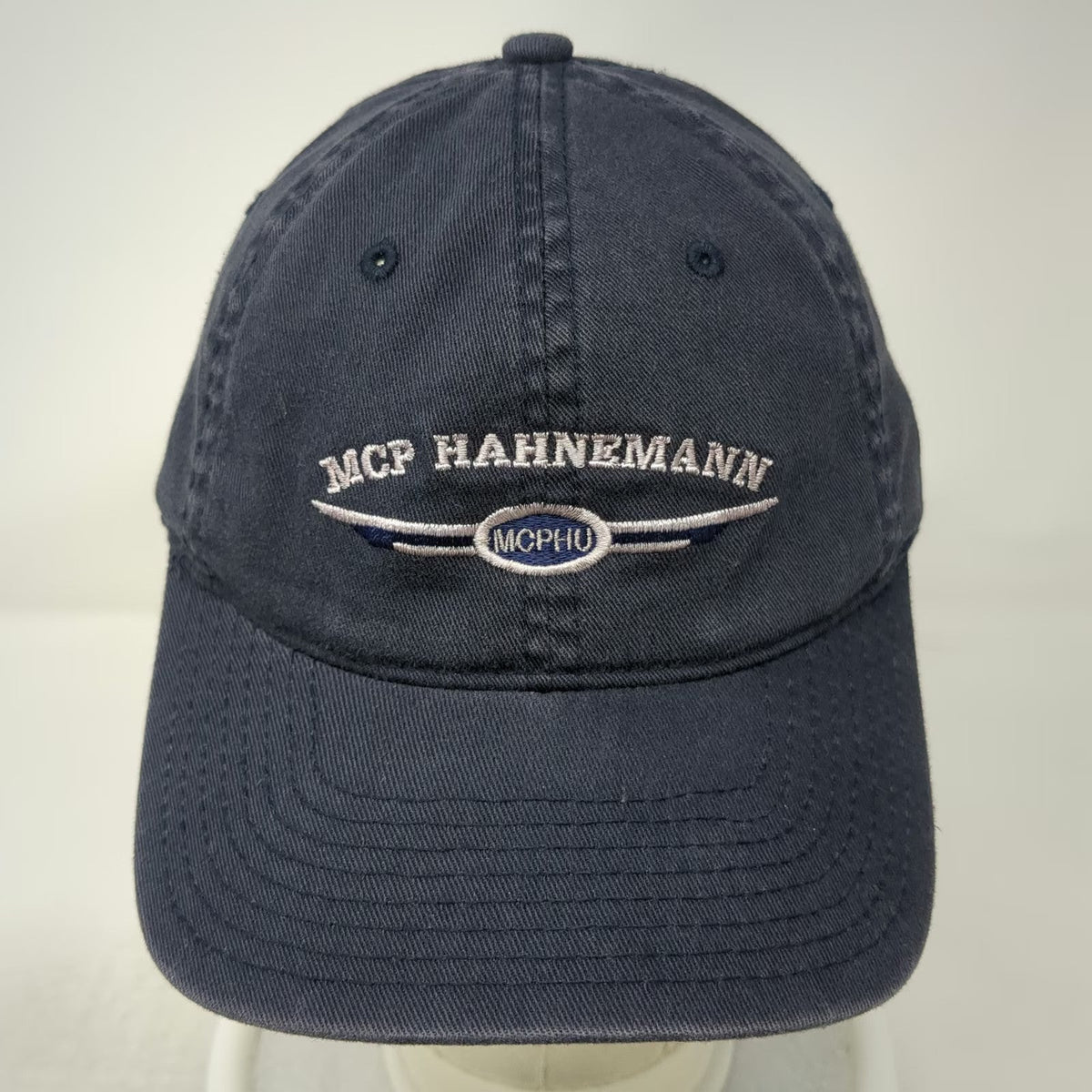 Flexfit Baseball Cap Blue One Size MCP Hahnemann MCPHU Logo Medical School Hat