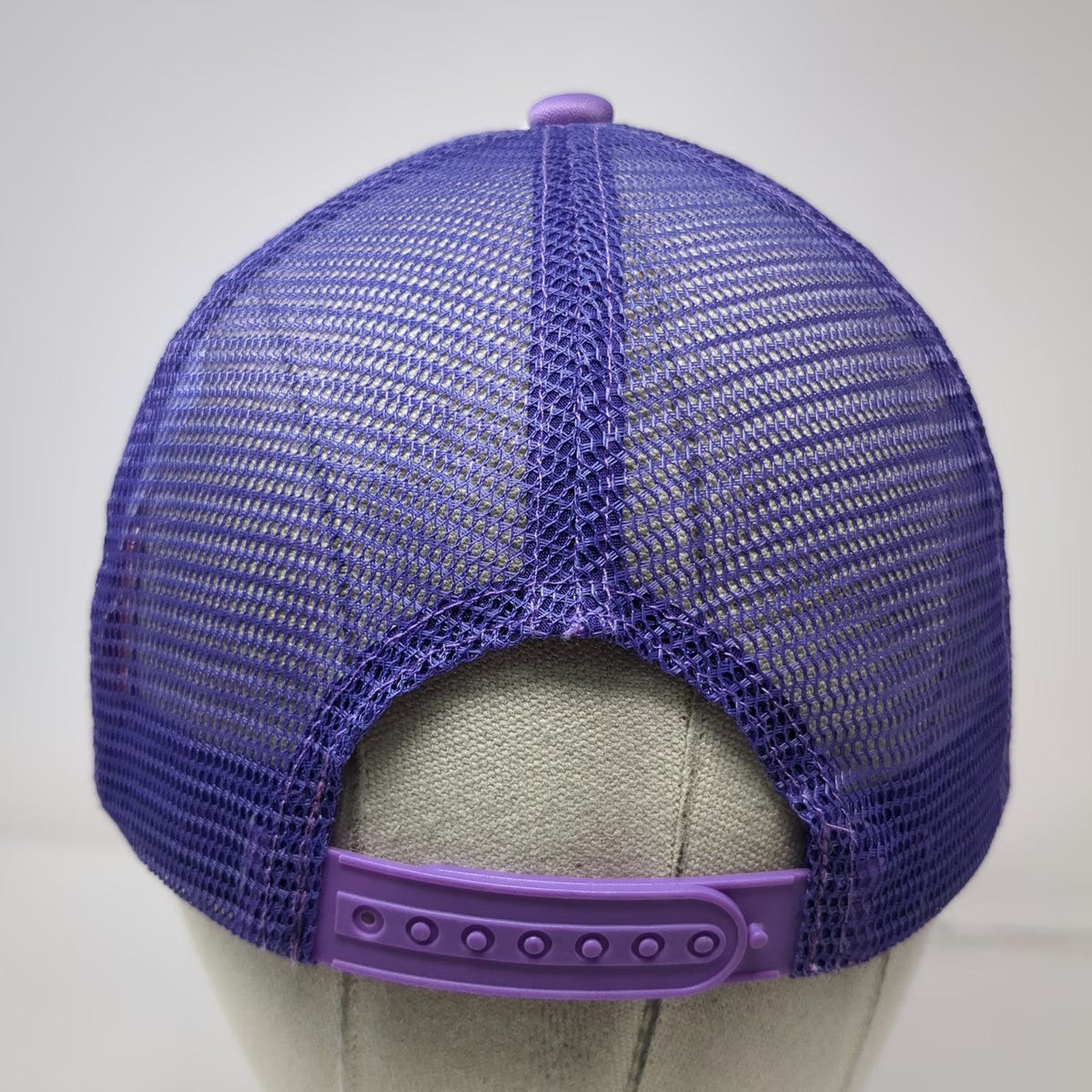Peanuts Trucker Hat Purple White OSFM Snoopy Pickleball Mesh Snapback Graphic