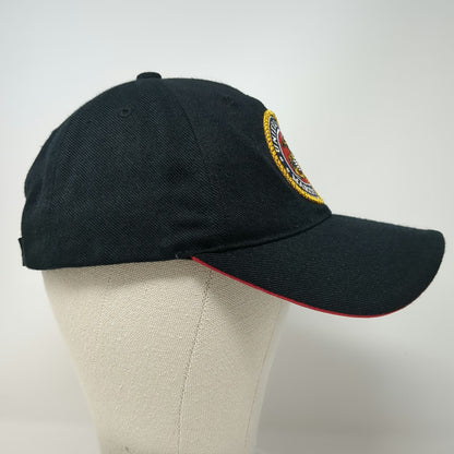 G.C.C. United States Marine Corps USMC Baseball Cap Black One Size Strapback Hat