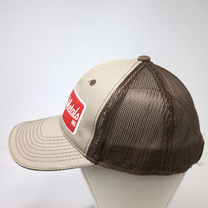 Outdoor Cap Rhino Metals Inc Brown Baseball Cap One Size Mesh Back Strapback hat