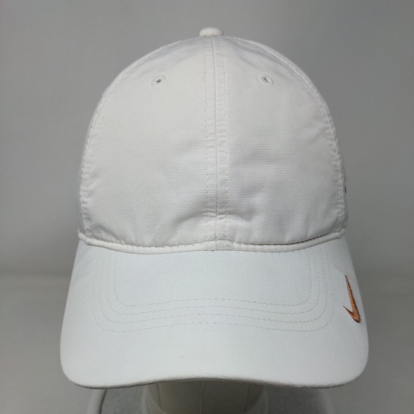 Nike Golf Gowlings Strapback Hat White OSFM Adjustable Embroidered Blank