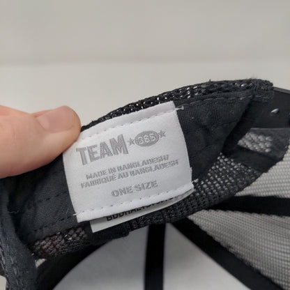 D25 Est. 1999 Snapback Trucker Hat Gray One Size Adjustable Mesh Back Team 365