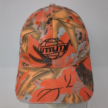 Utility Craftsmen Strapback Hat Camouflage OS Adjustable Embroidered Branding