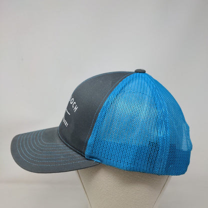 McCulloch Finish Carpentry Snapback Trucker Hat Multicolor OS Mesh Back Pacific