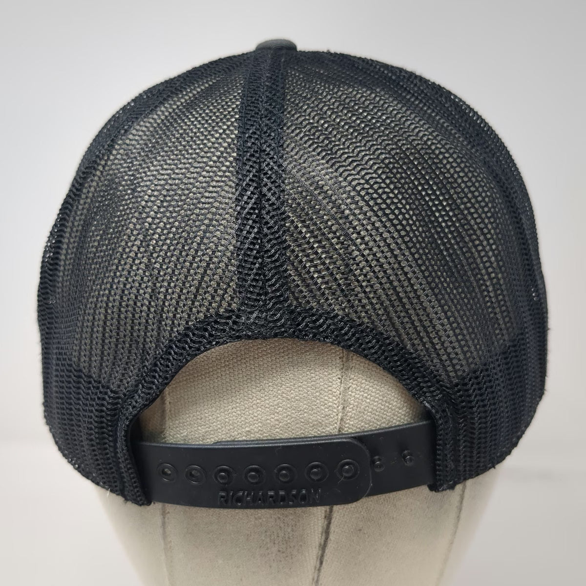 Richardson Trucker Hat Gray One Size Kioxia Memory Maker Mesh Snapback 7-Panel