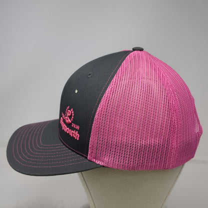Richardson Trucker Hat Gray Pink One Size Plymouth 1938 Mesh Snapback 112