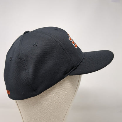 Ridgevue Fitted Hat Black Small-Medium Embroidered Richardson 6 Panel