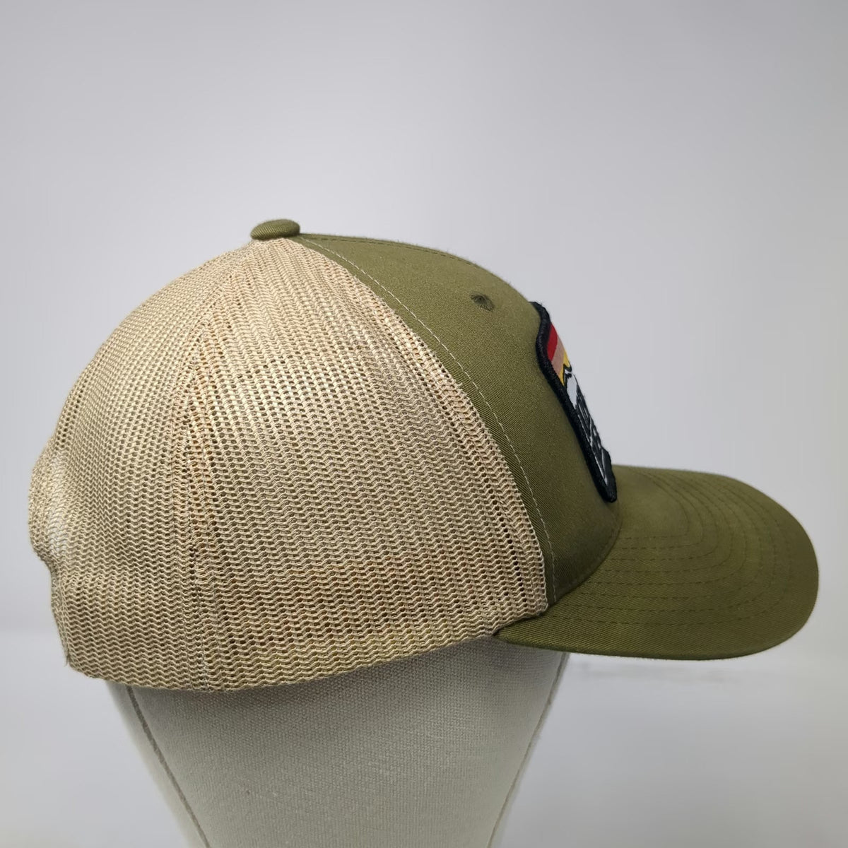 Yupoong 10 Barrel Brewing Co Boise ID Trucker Hat Green One Size Mesh Mountain