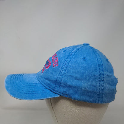 Marco Island Florida Strapback Hat Blue One Size Embroidered Alvin's Island