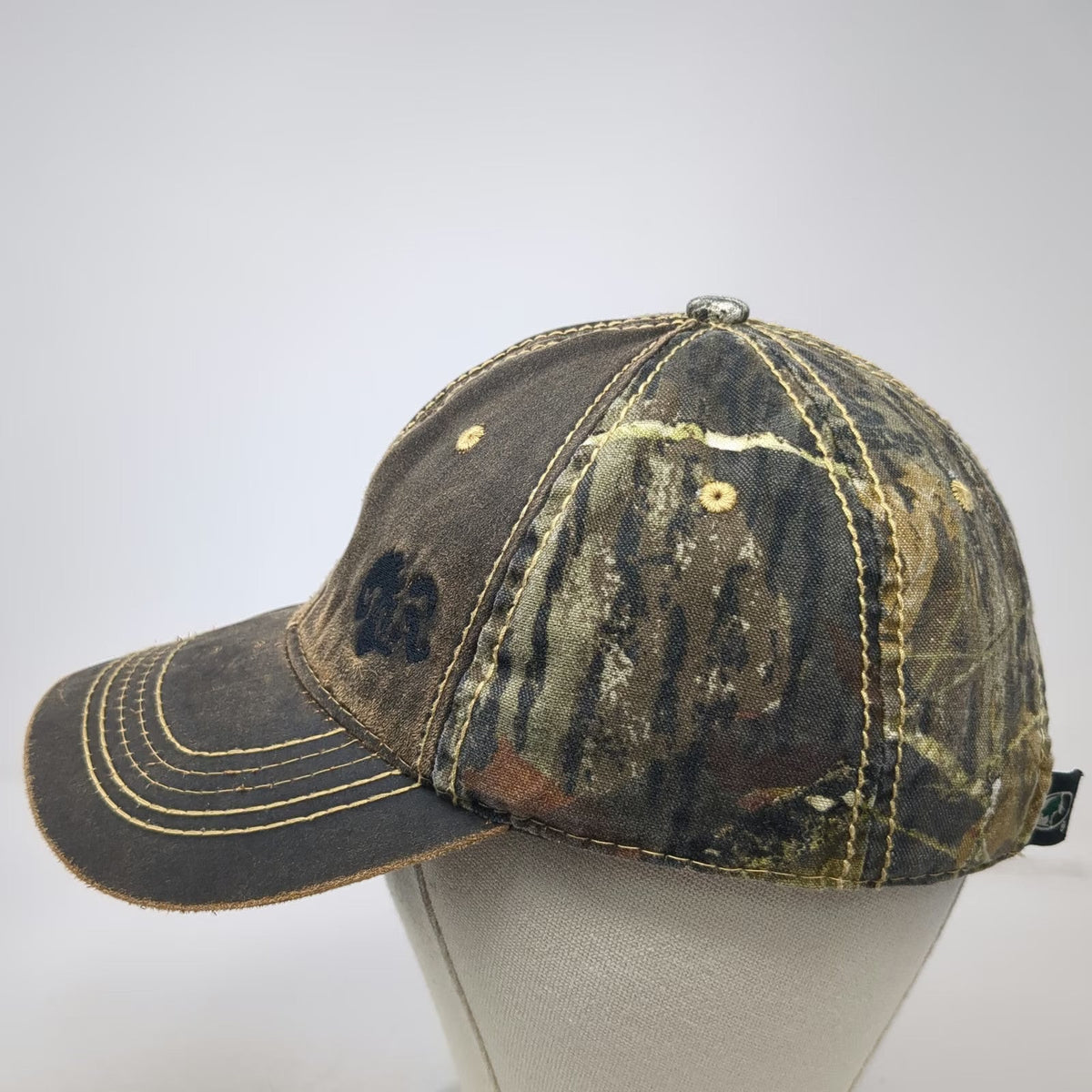 Port Authority Baseball Cap Brown Camo One Size Mossy Oak Power Engineers Hat
