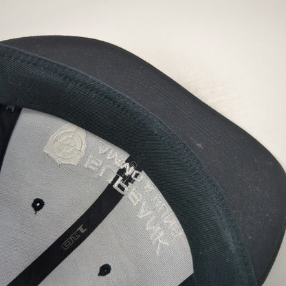 Flexfit Snapback Black One Size Burbank Ammo & Guns Target Shield Logo 110 Hat